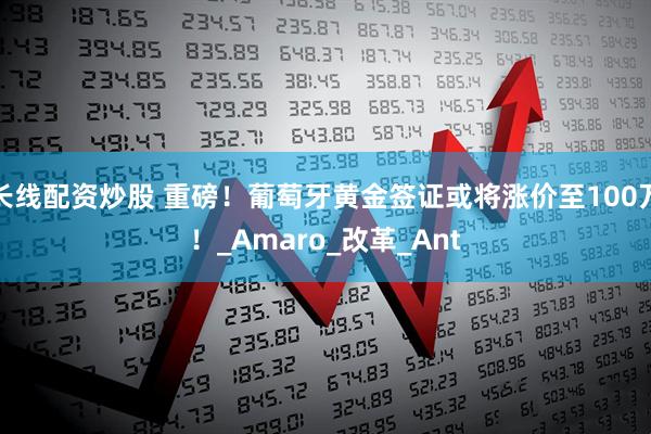 长线配资炒股 重磅！葡萄牙黄金签证或将涨价至100万！_Amaro_改革_Ant